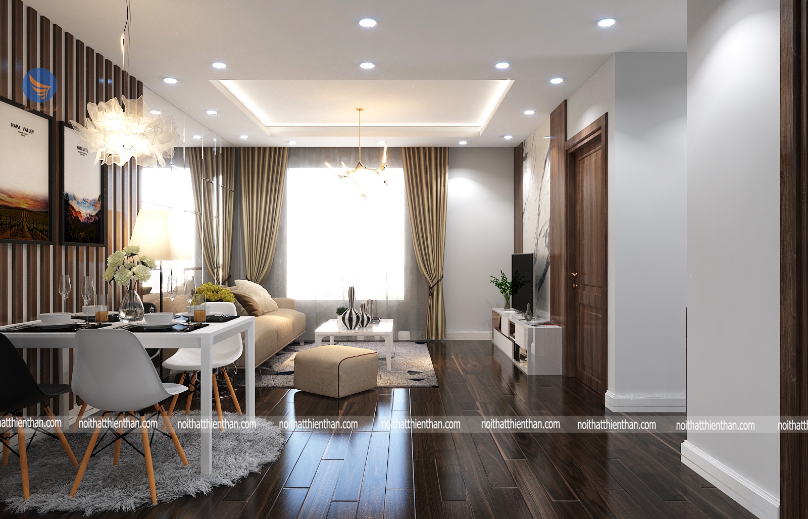 Kinh nghiệm thiết kế nội thất chung cư đầy đủ cho người “lần đầu”