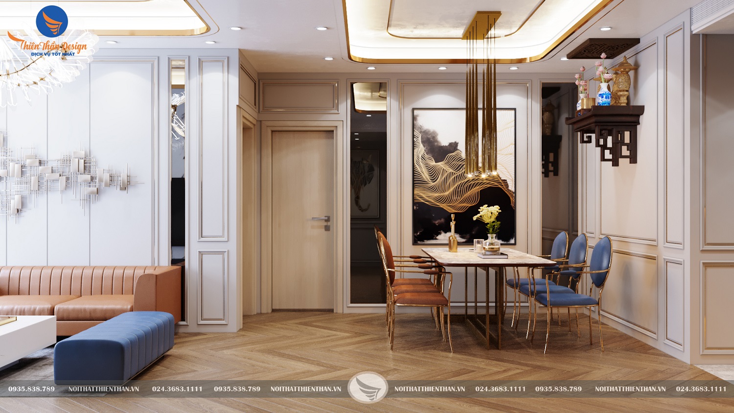 phong cách luxury cao cấp 