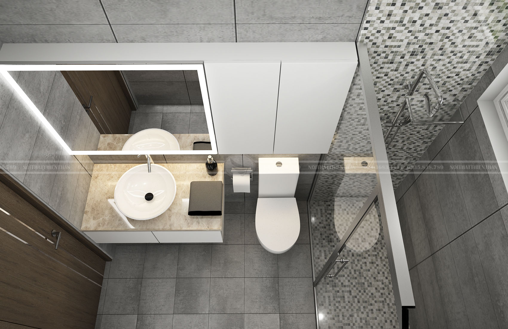 nội thất phòng vệ sinh