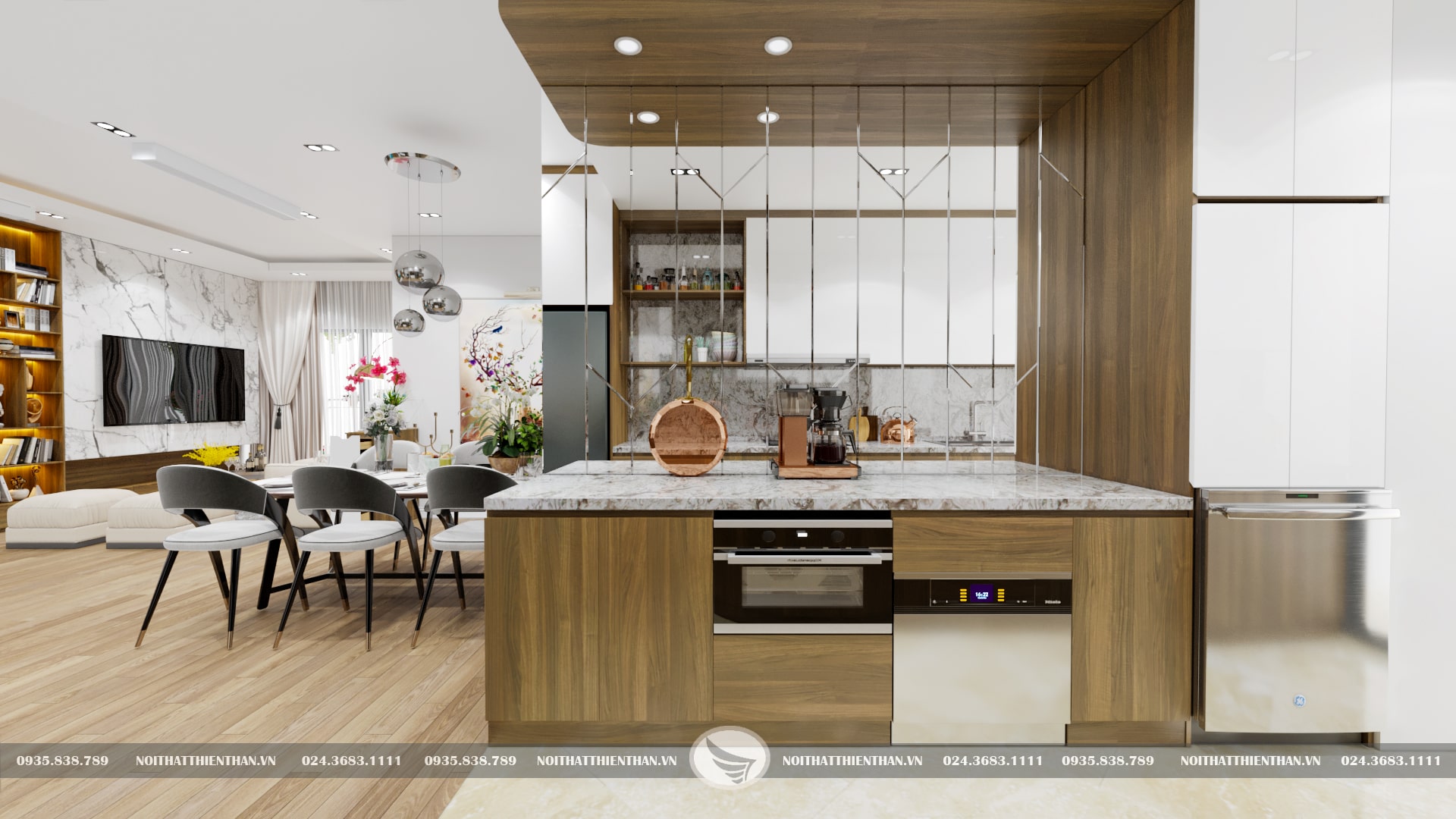 bếp đẹp đơn giản