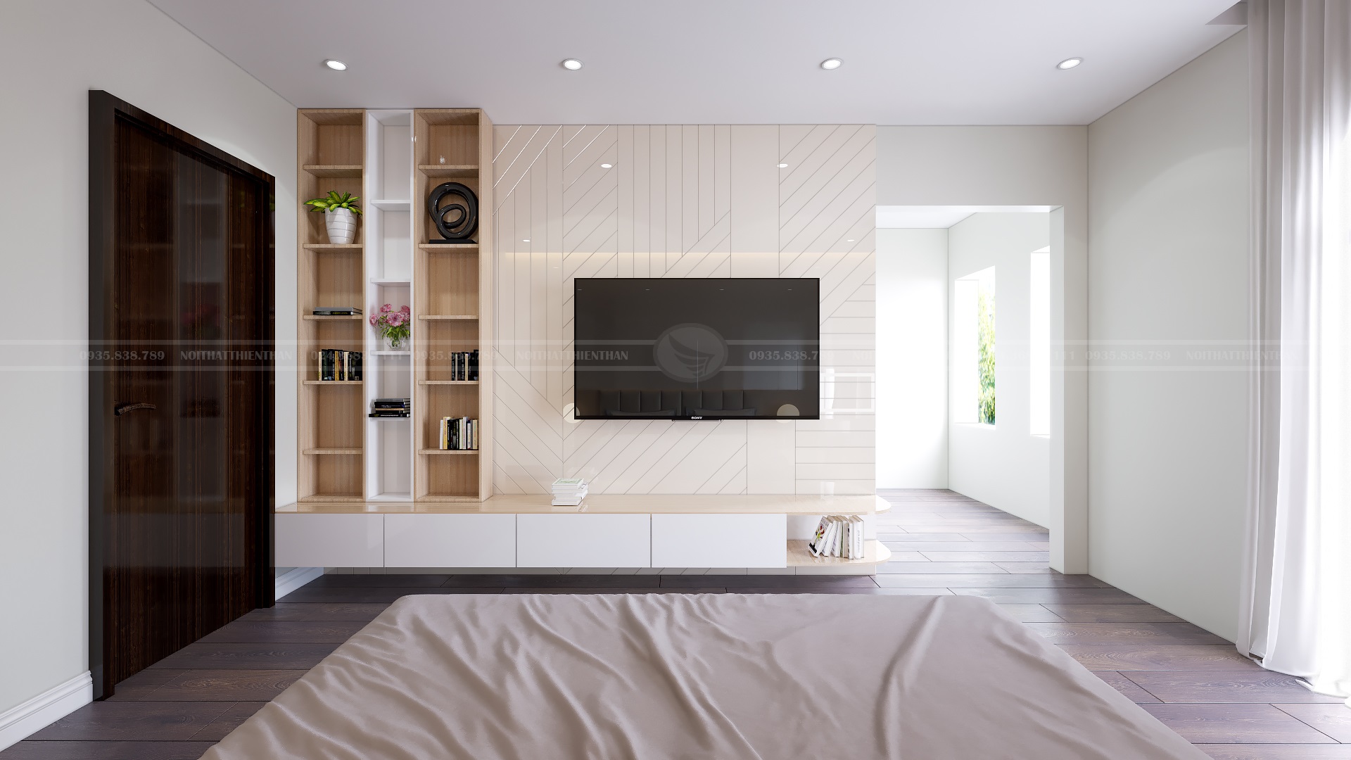 trang trí phòng ngủ đẹp hiện đại