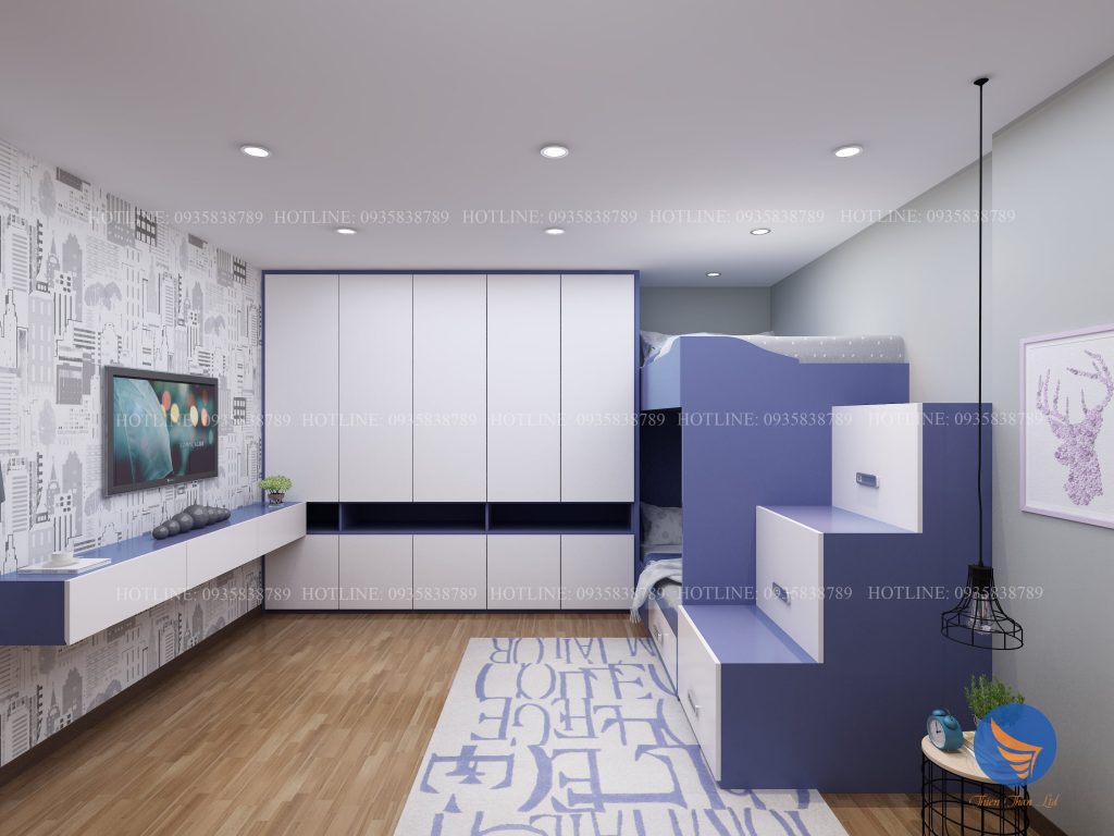 phòng ngủ đẹp cho bé trai