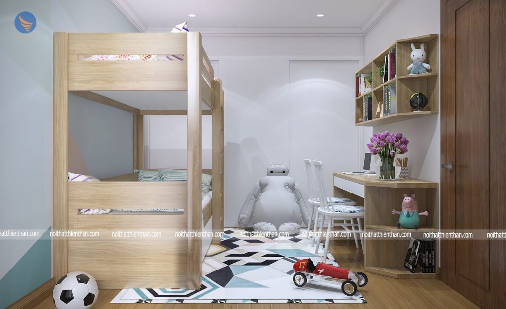 trang trí phòng ngủ đẹp cho bé trai