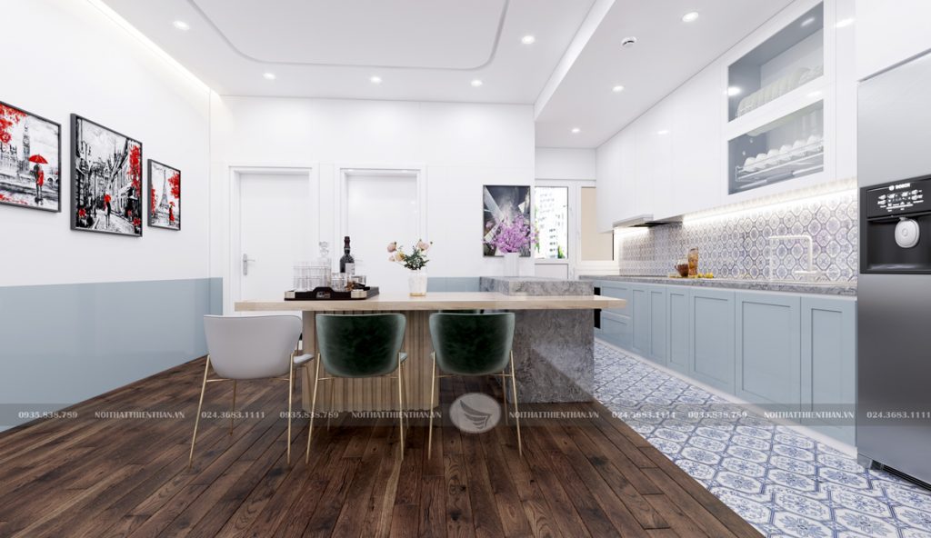 mẫu trang trí phòng bếp đẹp