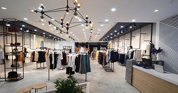 thiết kế shop quần áo