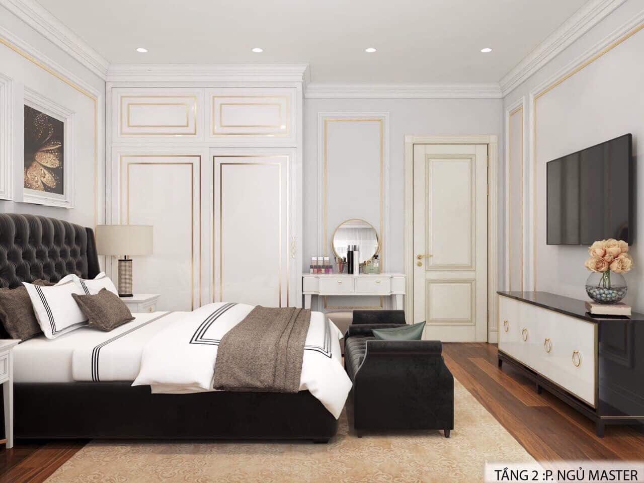 phòng ngủ master hiện đại