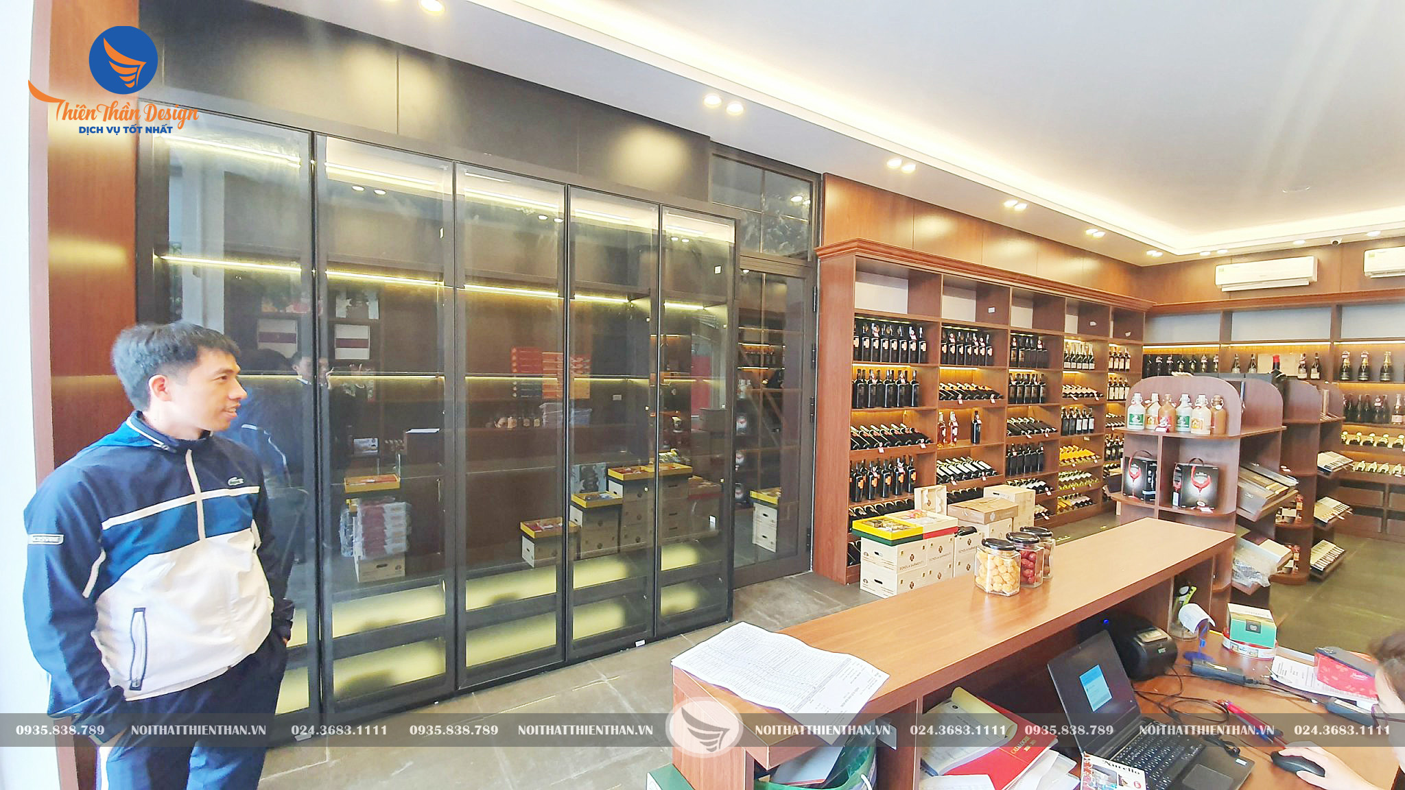 báo giá thiết kế showroom