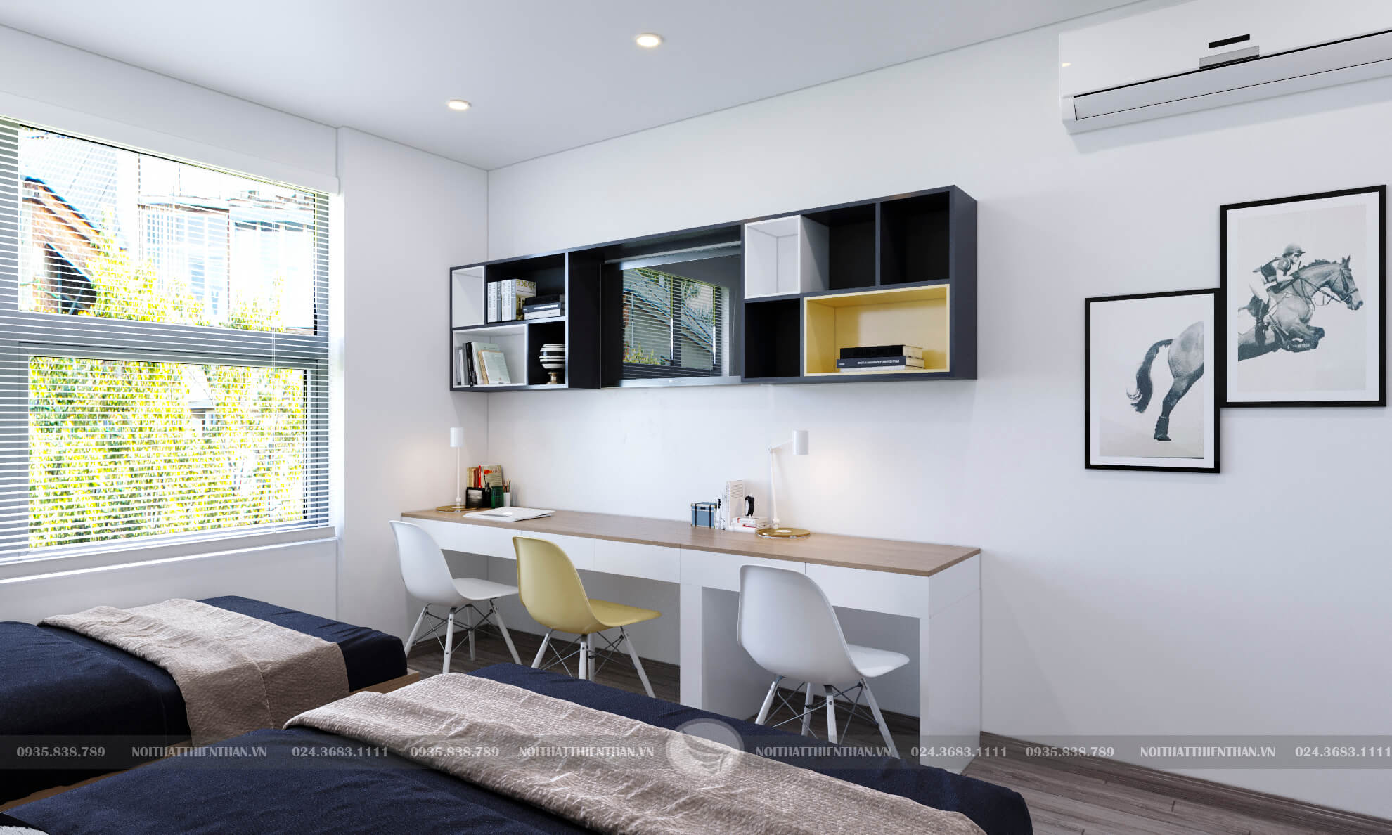 nội thất theo phong cách hiện đại