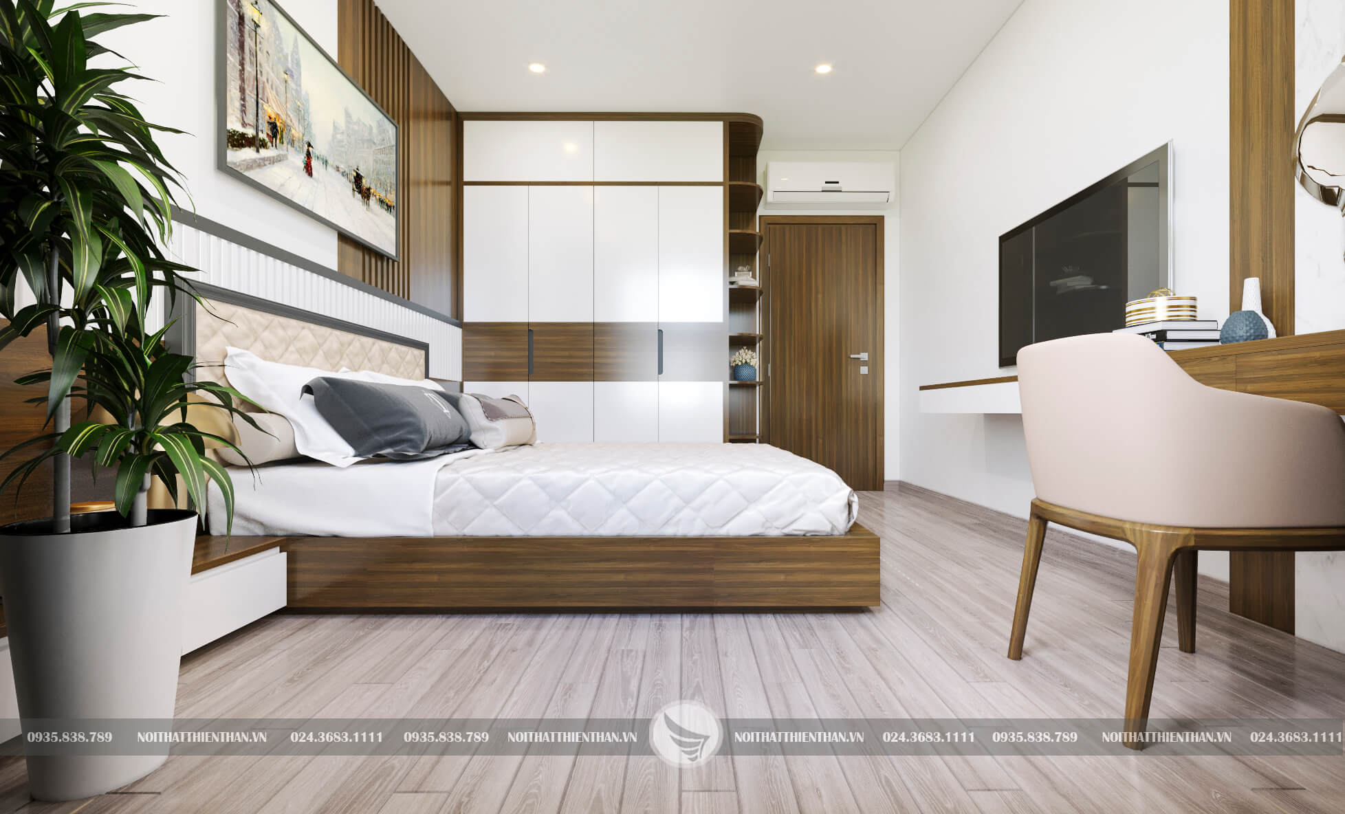 không gian nội thất hiện đại