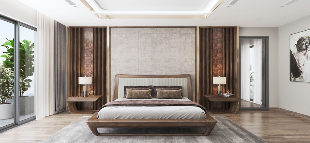 phòng ngủ biệt thự đẹp