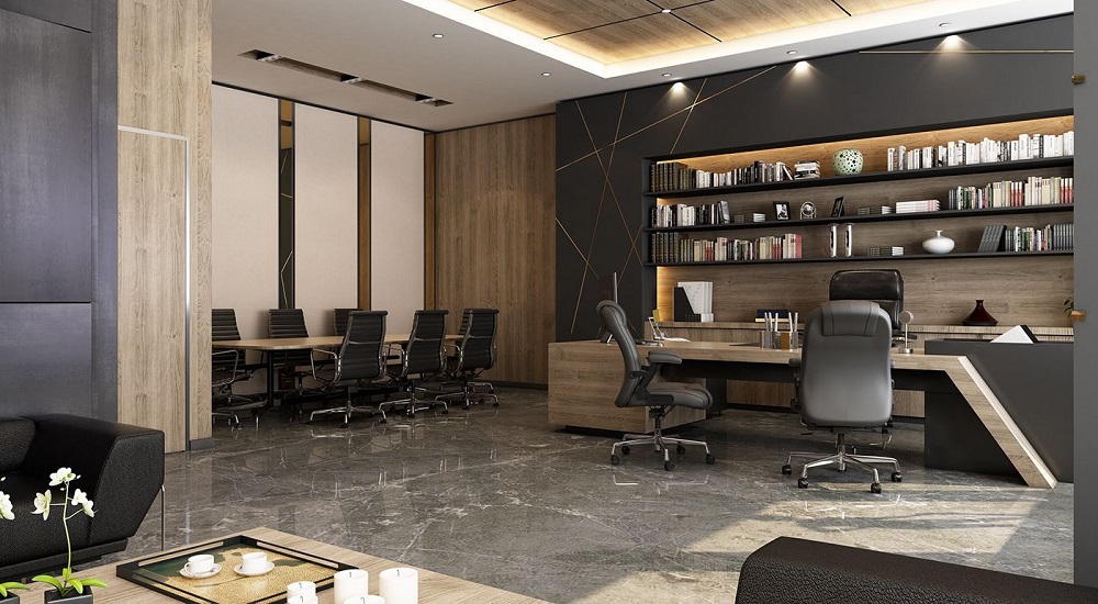 thiết kế phòng giám đốc