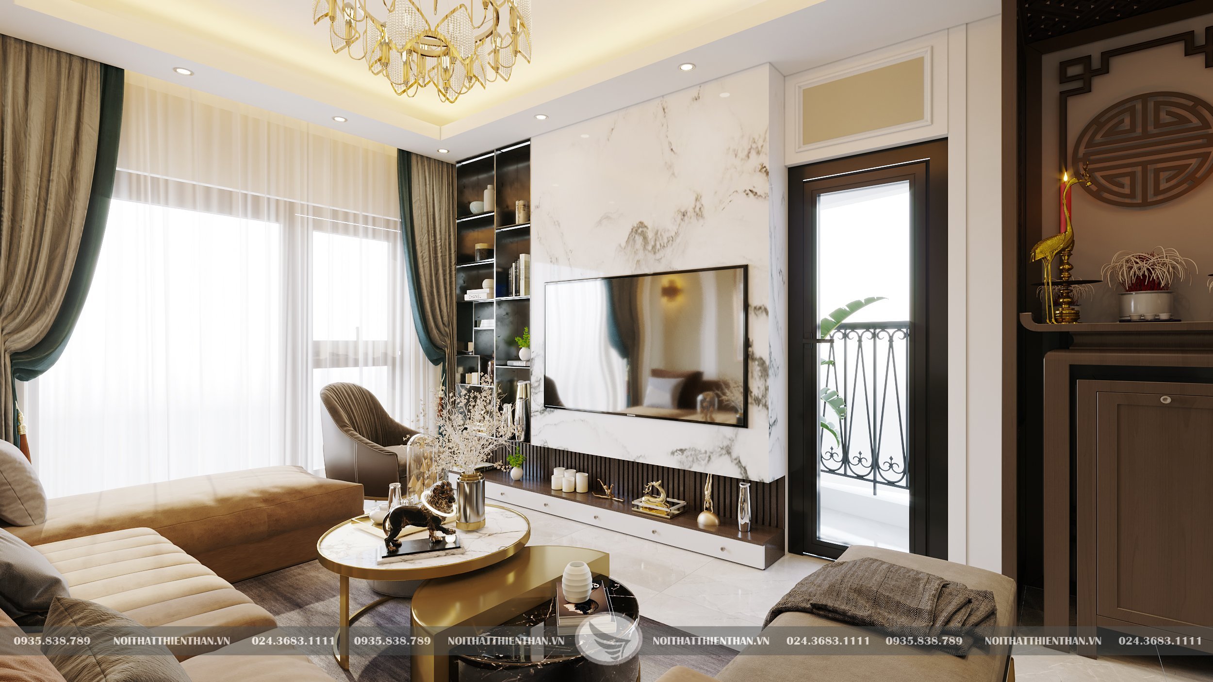 phong khach thiet ke noi that luxury