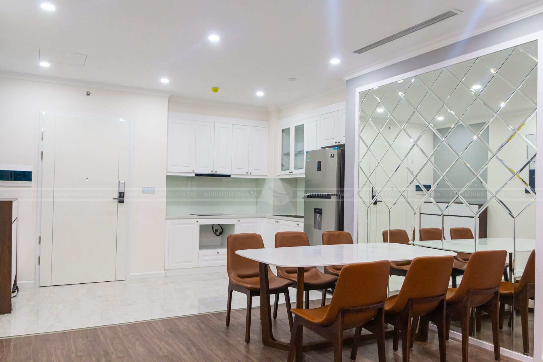 thi công nội thất bếp chung cư