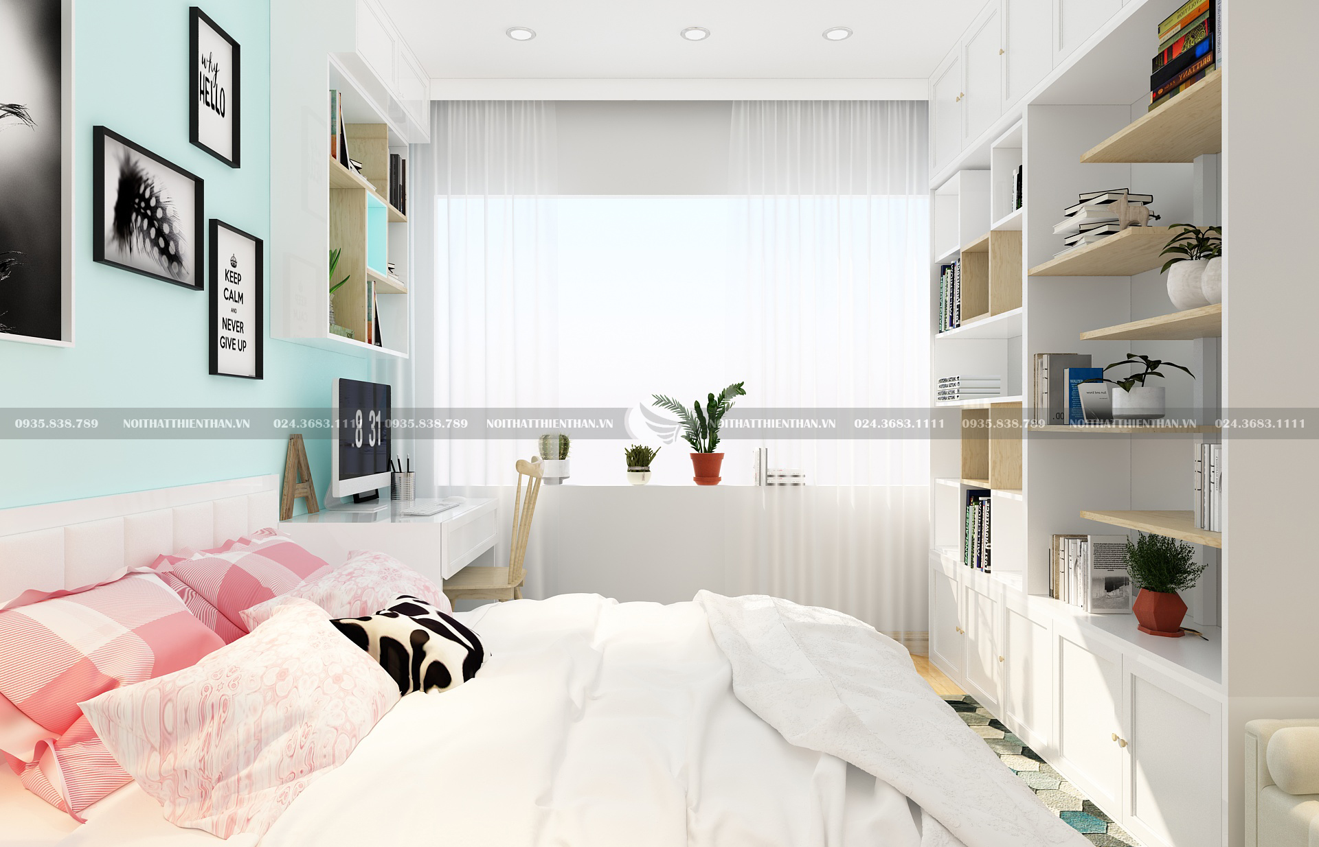 thiet ke noi that can ho chung cu mini hien dai