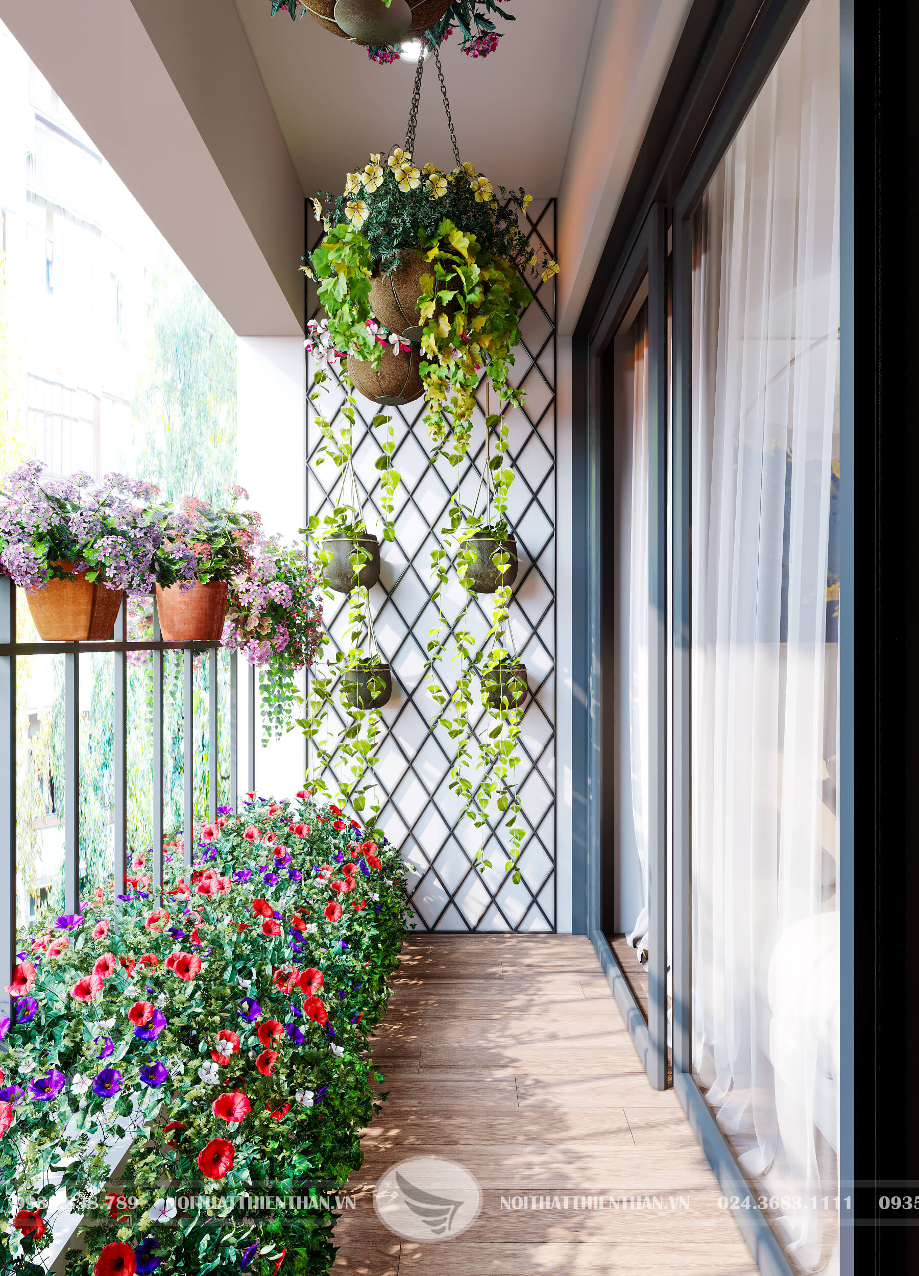 noi that ban cong chung cu dien tich nho dep