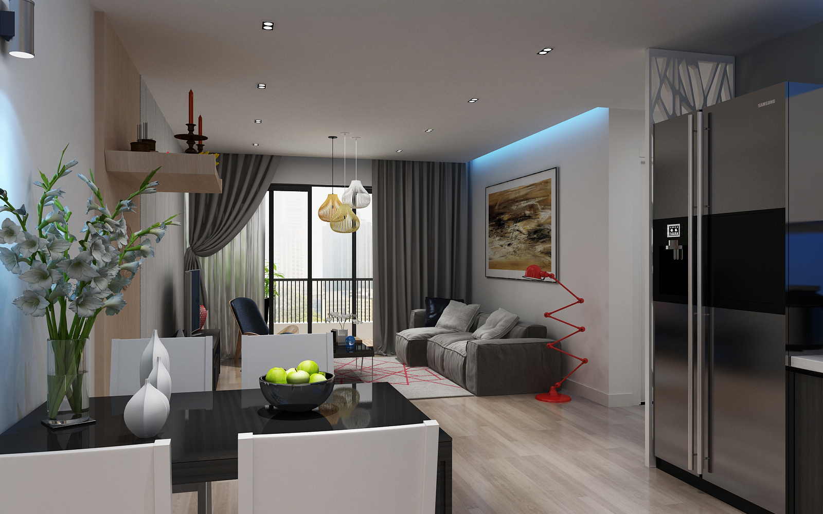 nội thất hiện đại đơn giãn đẹp